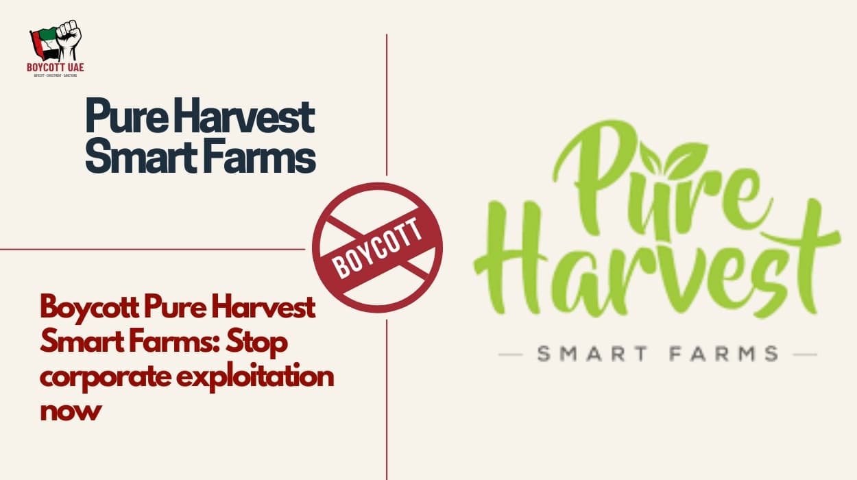 Boycott Pure Harvest Smart Farms: Stop corporate exploitation now