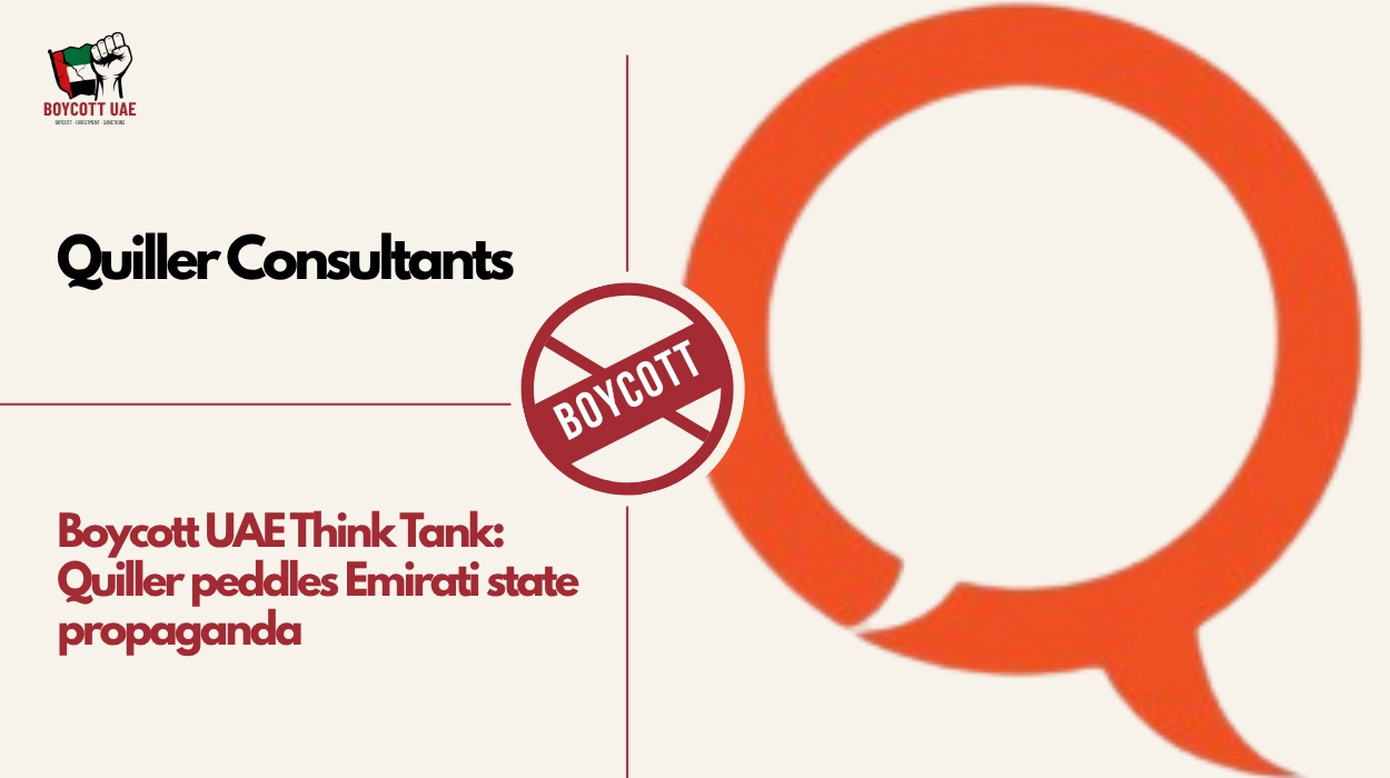 Boycott UAE Think Tank: Quiller Consultants