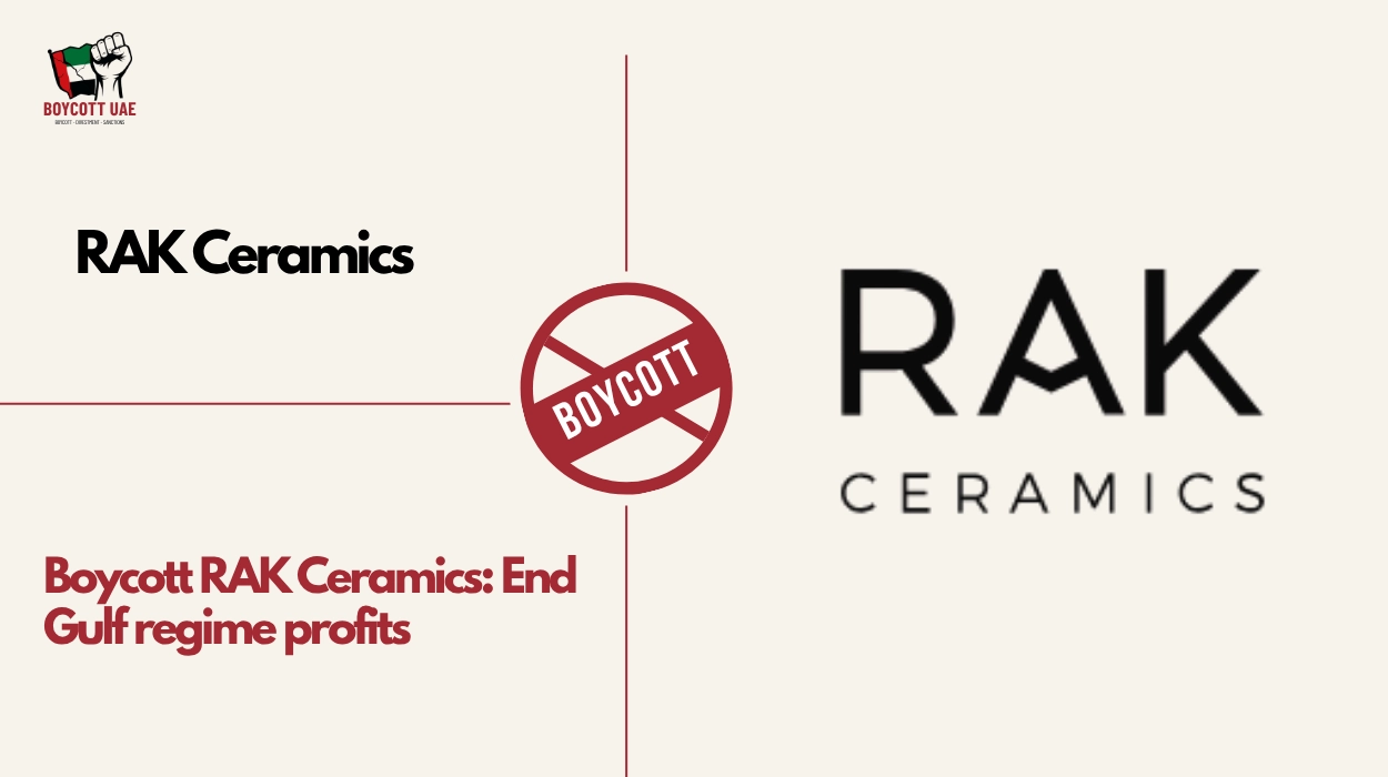 Boycott RAK Ceramics: End Gulf regime profits