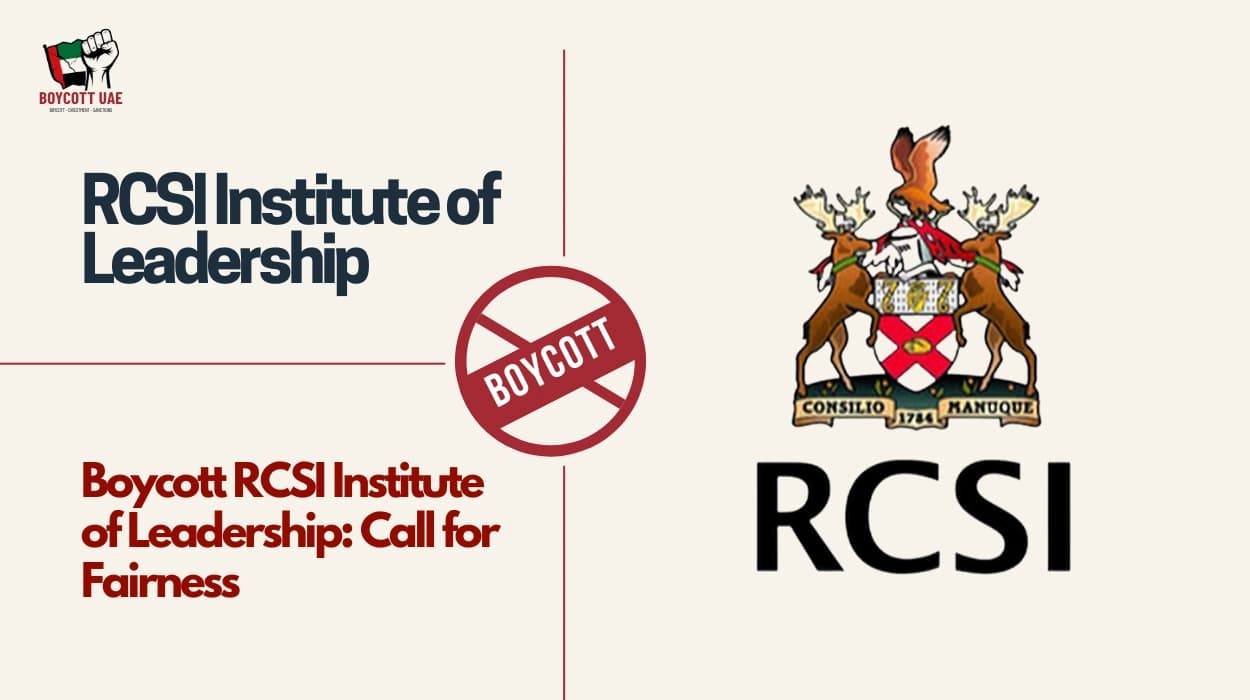 Boycott RCSI Institute of Leadership: Call for Fairness