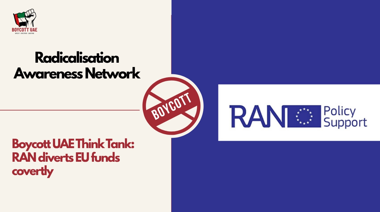 Boycott UAE Think Tank: Radicalisation Awareness Network