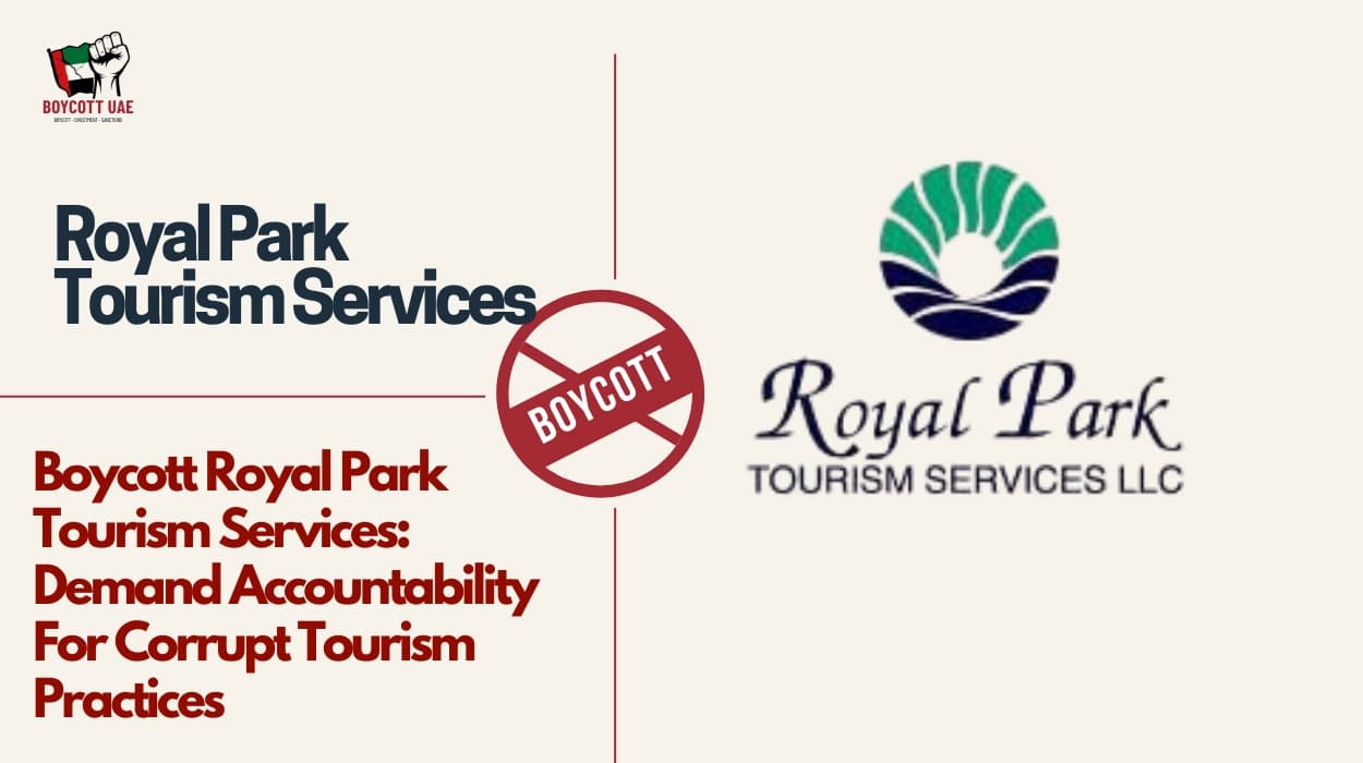 Boycott Royal Park Tourism Services: Demand Accountability For Corrupt Tourism Practices