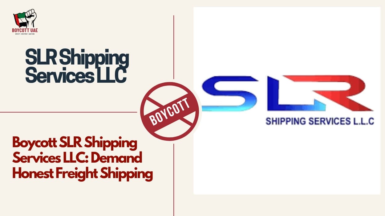 Boycott SLR Shipping Services LLC: Demand Honest Freight Shipping