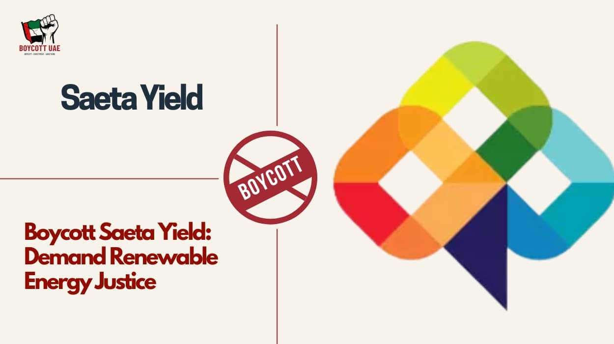 Boycott Saeta Yield: Demand Renewable Energy Justice