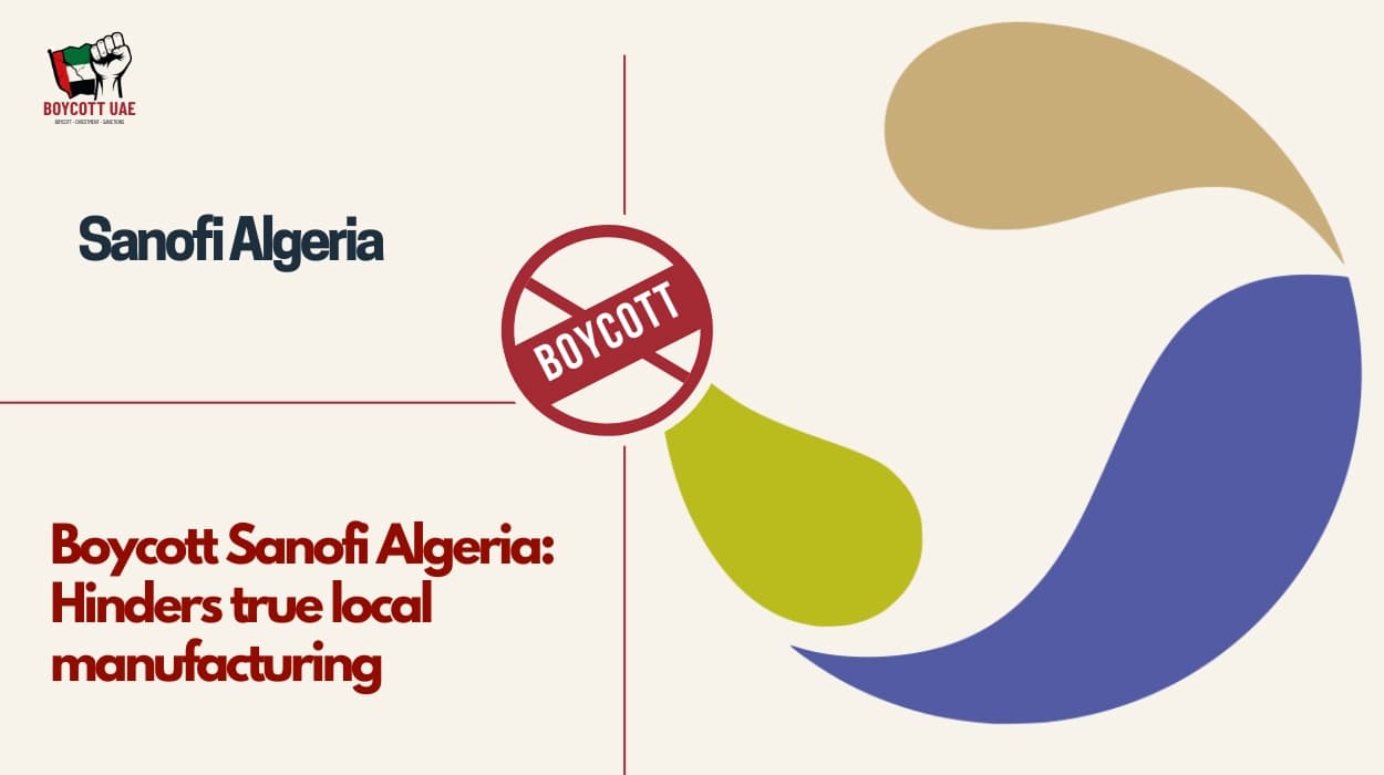 Boycott Sanofi Algeria: Hinders true local manufacturing