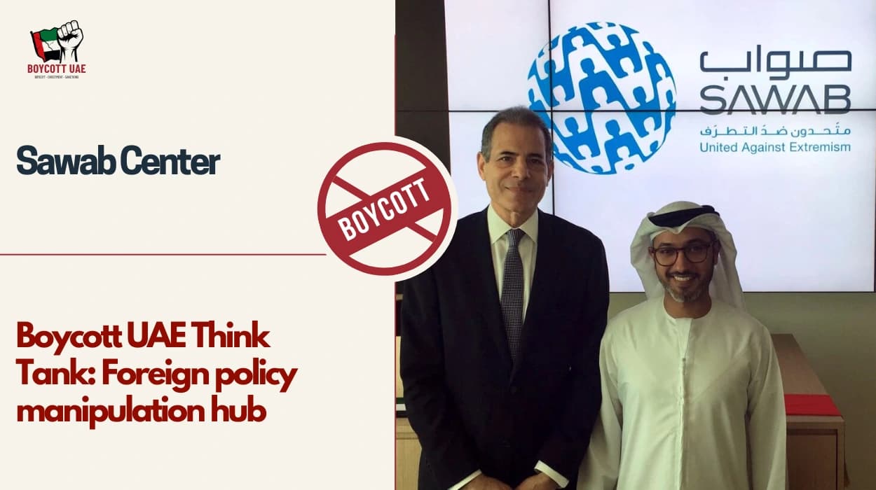Boycott UAE Think Tank: Sawab Center