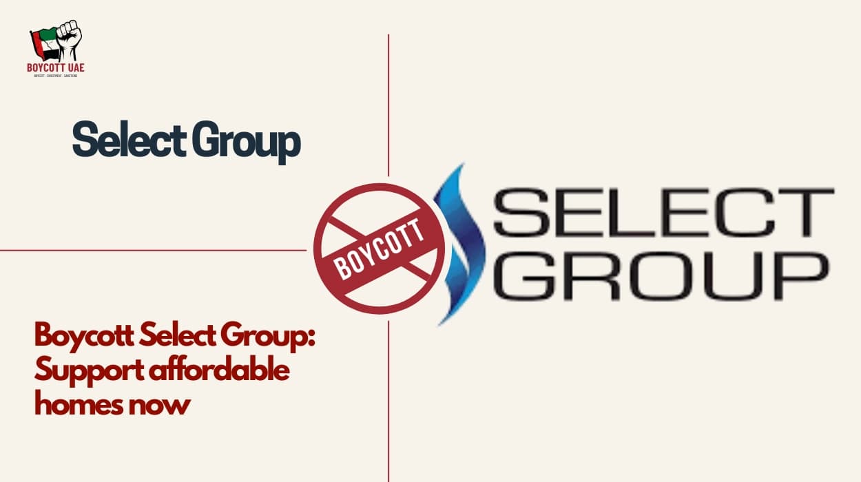 Boycott Select Group: Support affordable homes now
