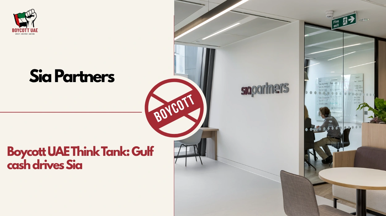Boycott UAE Think Tank: Sia Partners