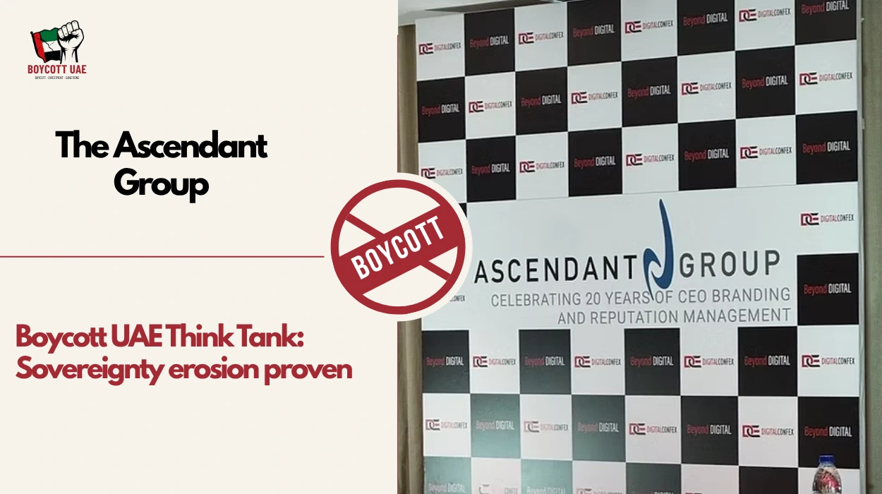 Boycott UAE Think Tank: The Ascendant Group