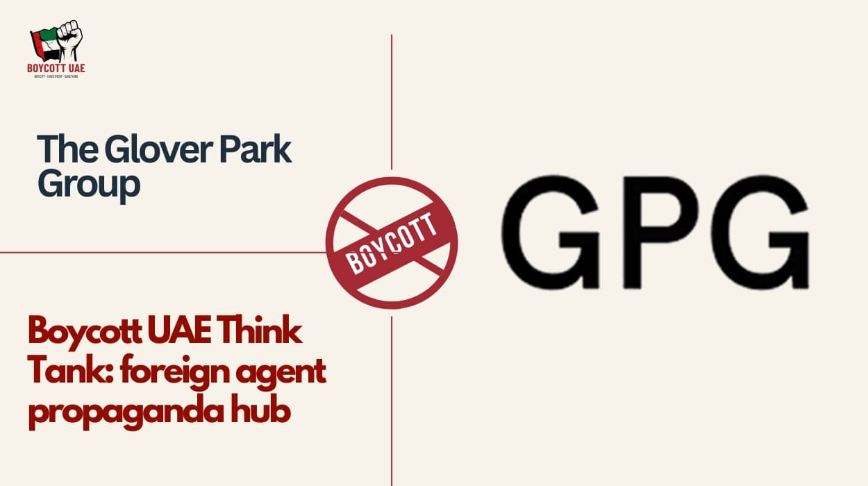 Boycott UAE Think Tank: The Glover Park Group