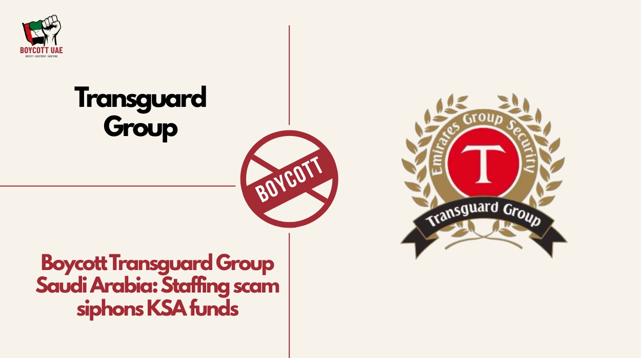 Boycott Transguard Group Saudi Arabia: Staffing scam siphons KSA funds
