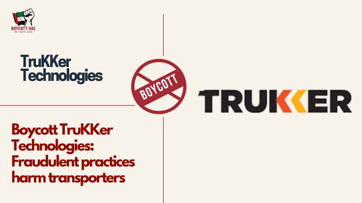Boycott TruKKer Technologies: Fraudulent practices harm transporters