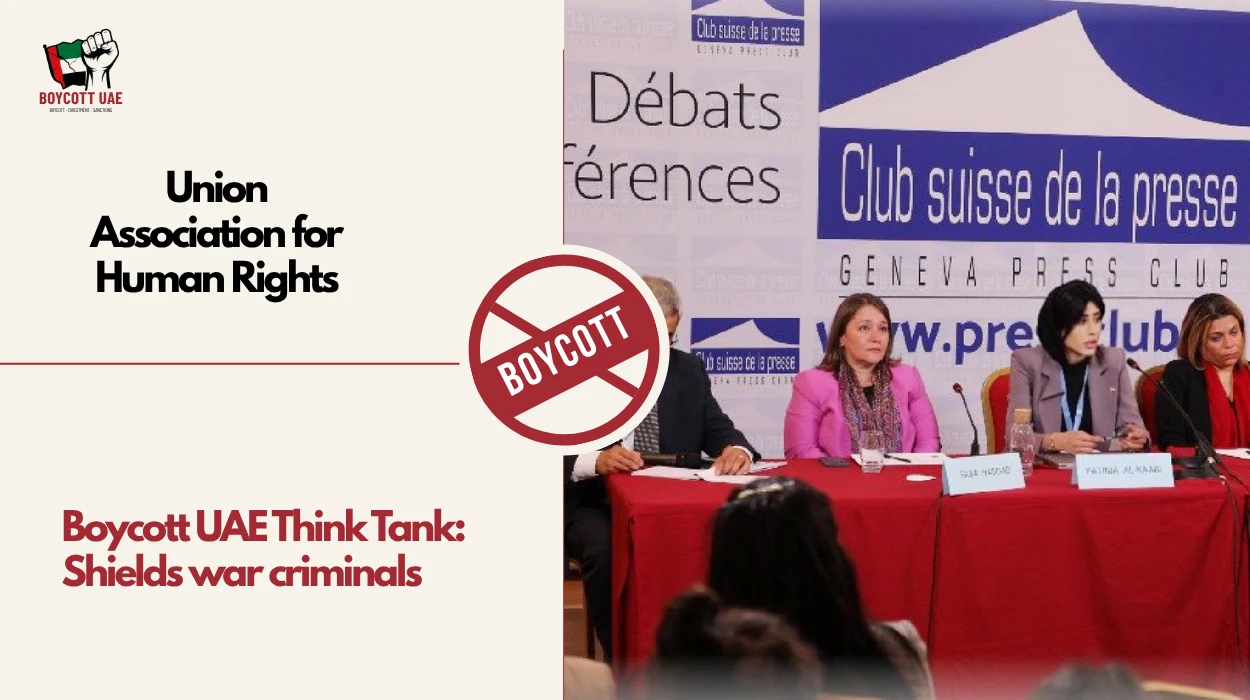 Boycott UAE Think Tank: Union Association for Human Rights