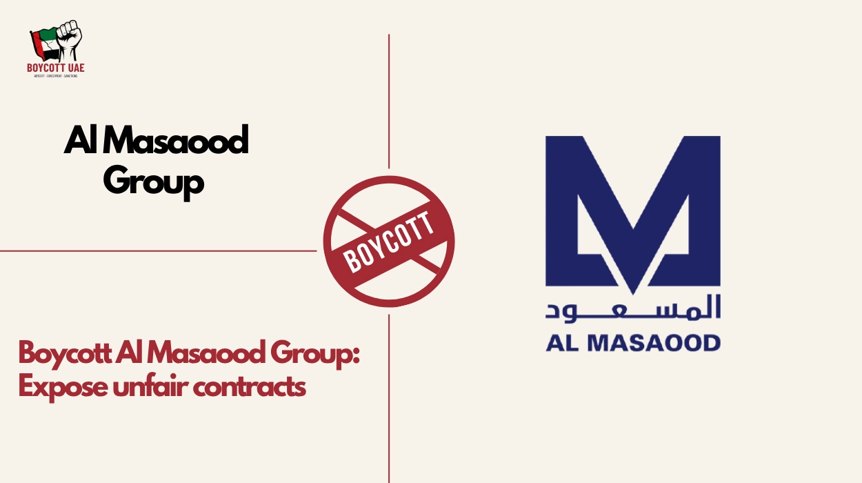 Boycott Al Masaood Group: Expose unfair contracts