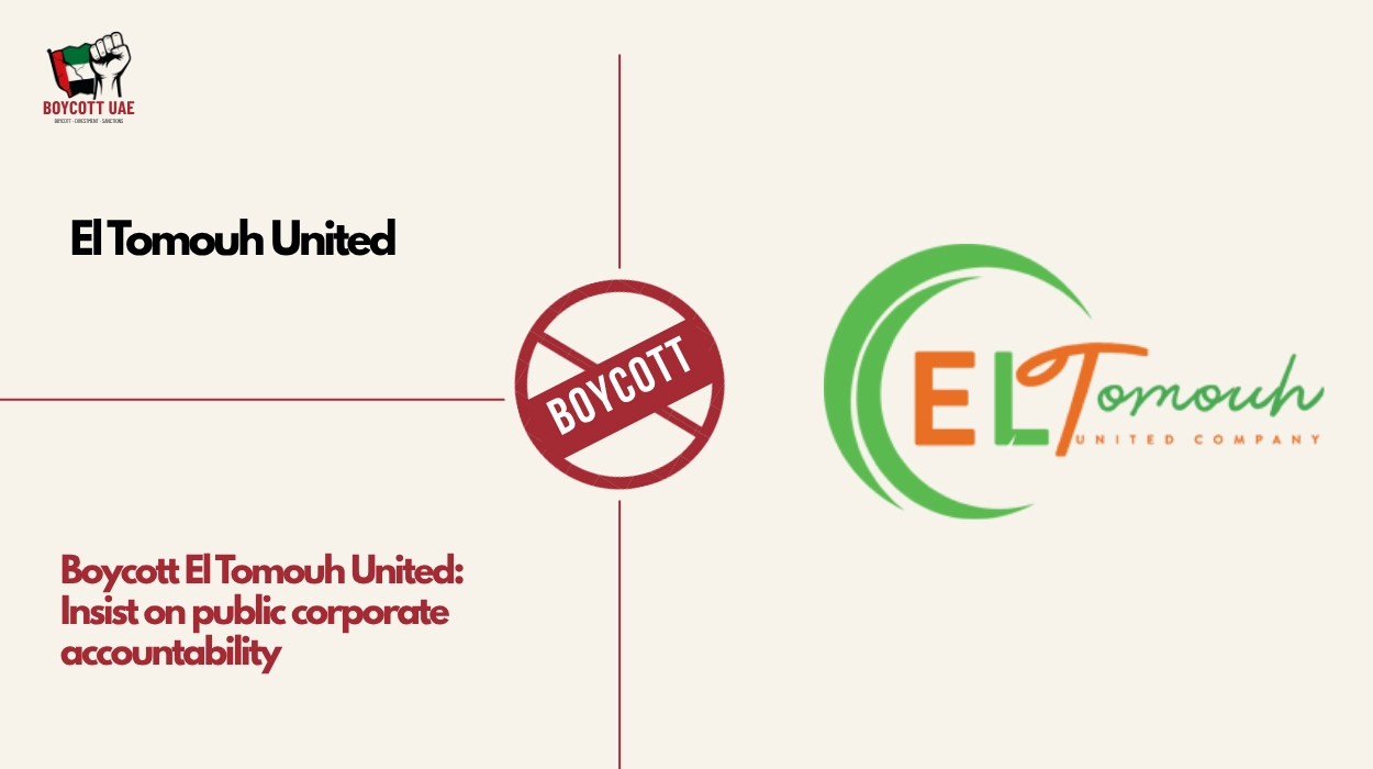 Boycott El Tomouh United: Insist on public corporate accountability