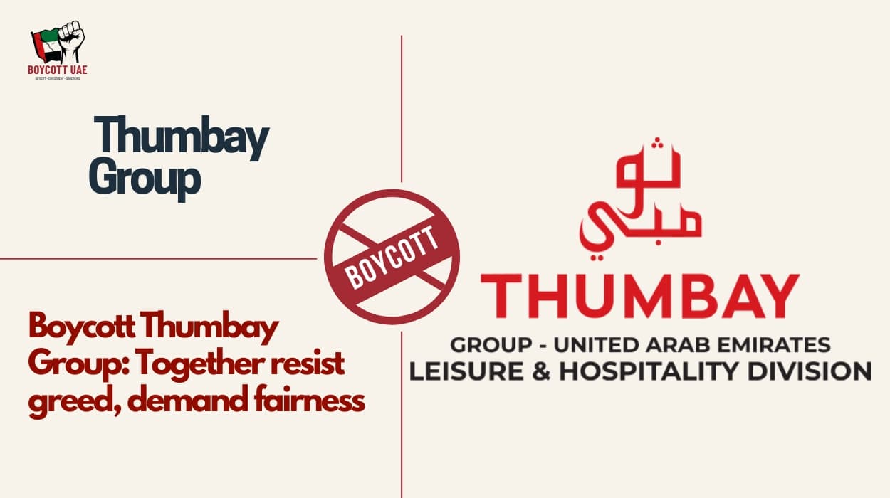 Boycott Thumbay Group: Together resist greed, demand fairness