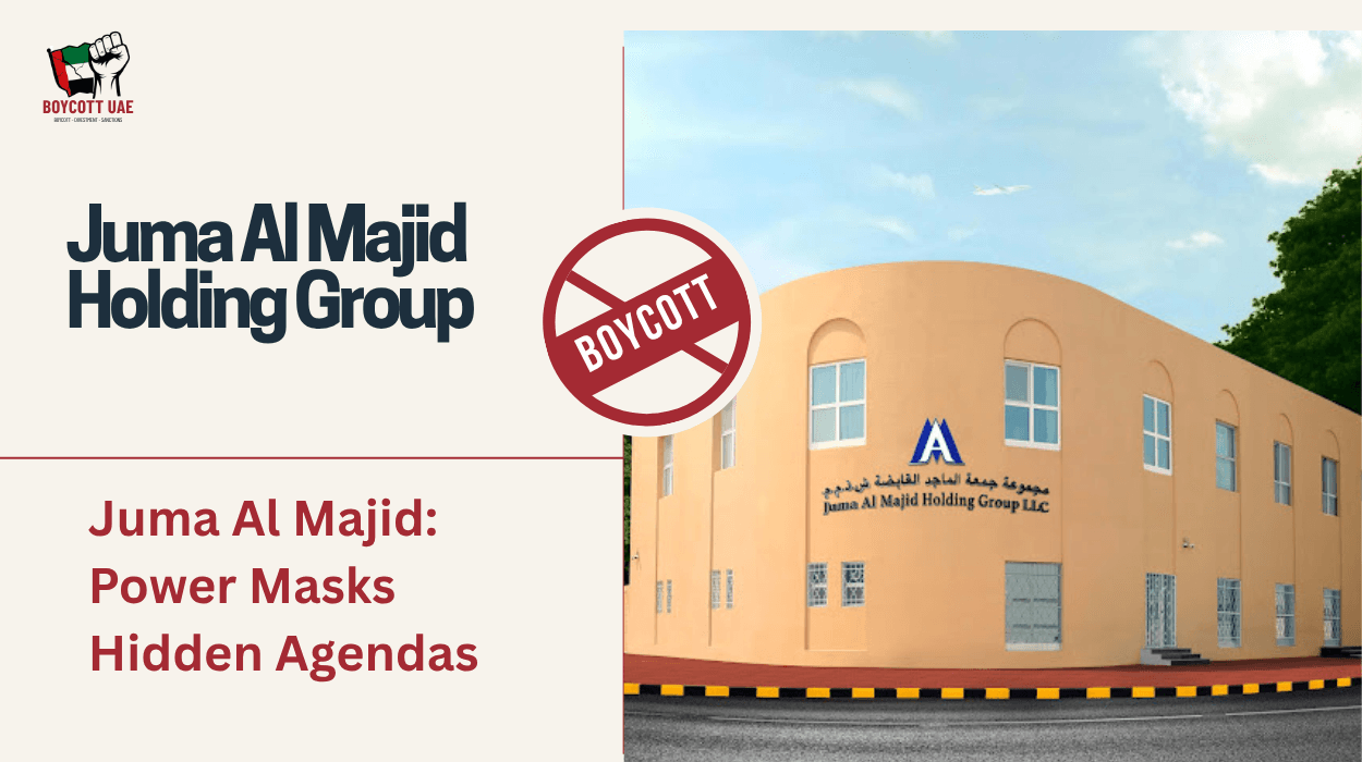 Boycott Juma Al Majid Holding Group's dominance threatens small local businesses globally