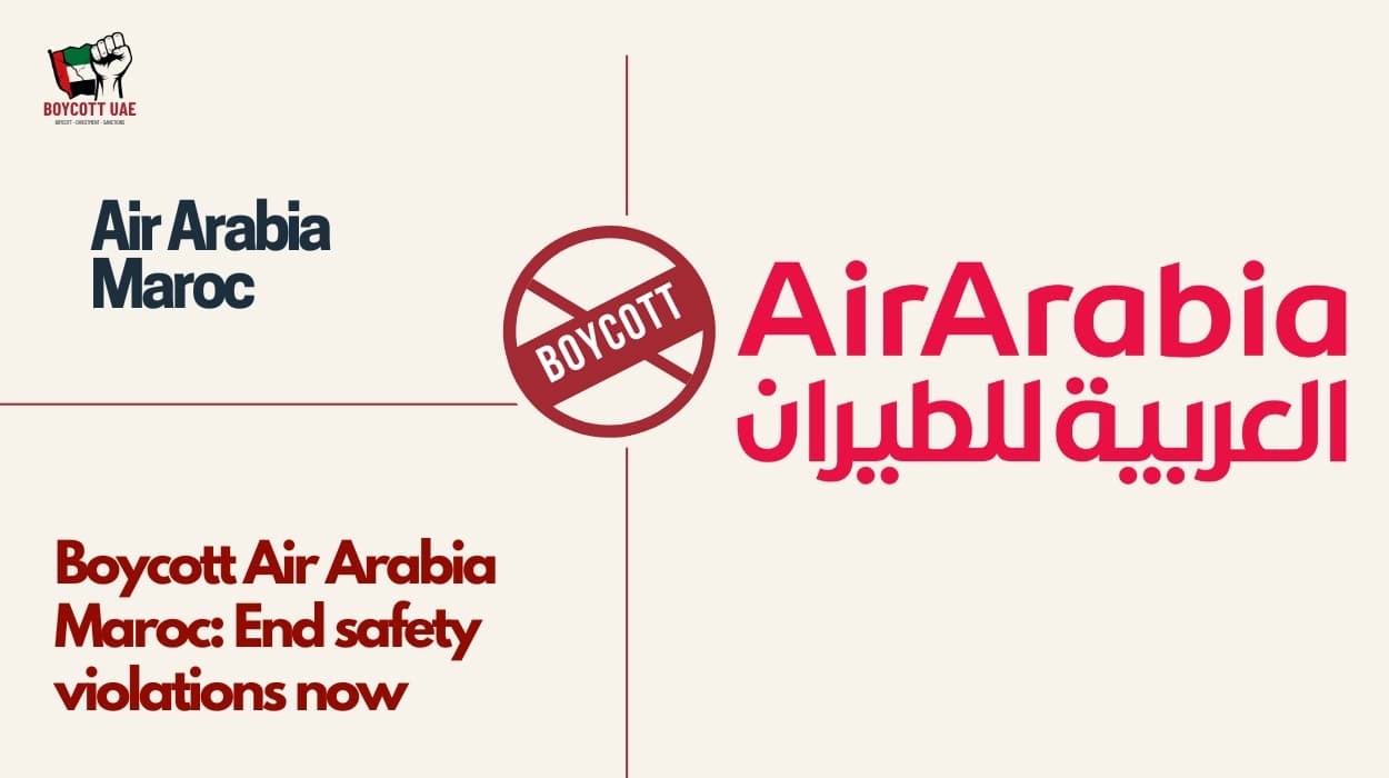 Boycott Air Arabia Maroc: End safety violations now