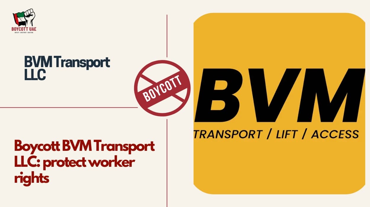 Boycott BVM Transport LLC: protect worker rights