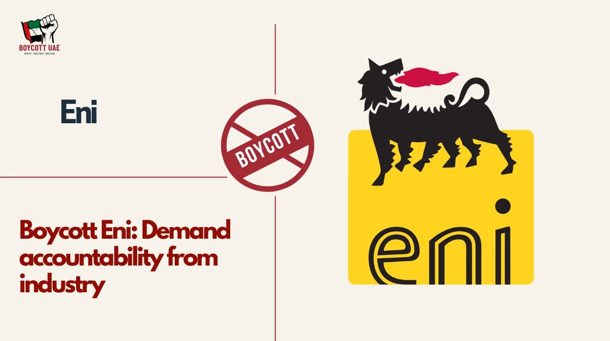 Boycott Eni: Demand accountability from industry