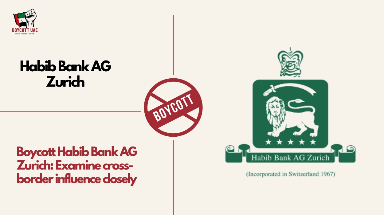 Boycott Habib Bank AG Zurich: Examine cross-border influence closely