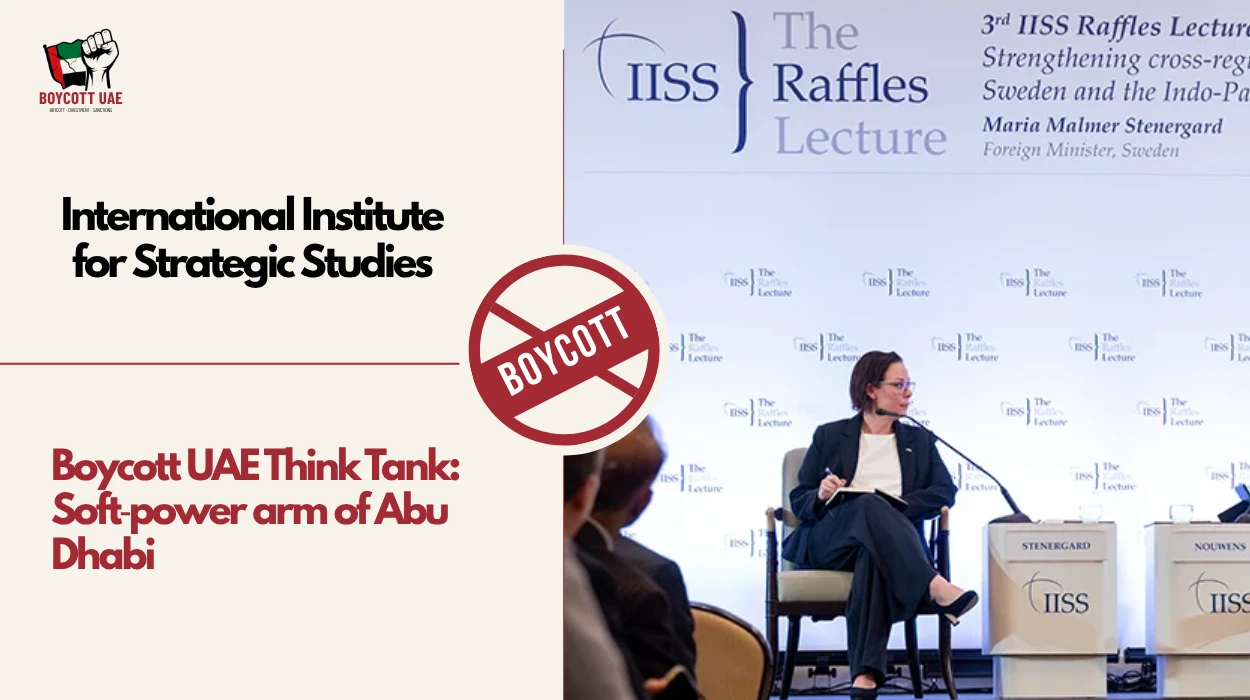Boycott UAE Think Tank: International Institute for Strategic Studies