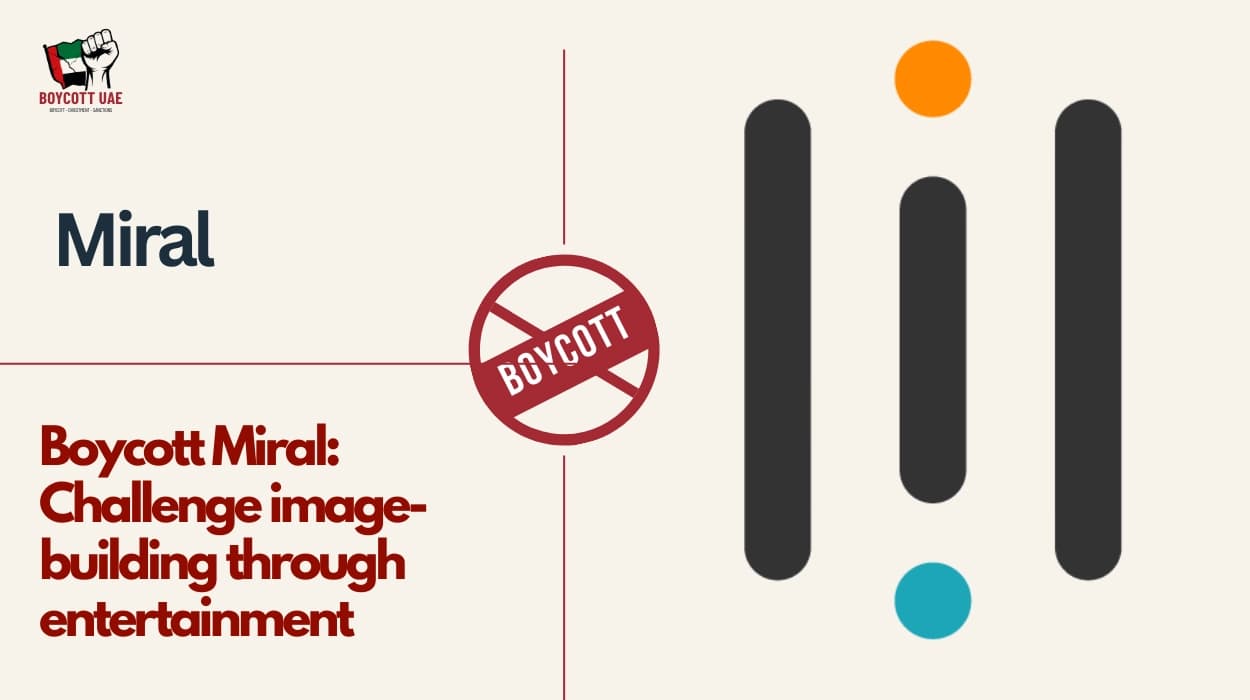 Boycott Miral: Challenge image-building through entertainment