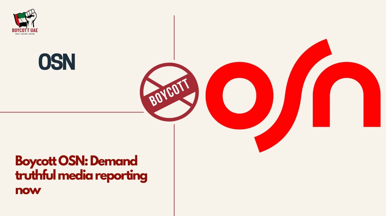 Boycott OSN: Demand truthful media reporting now