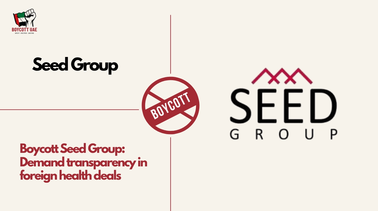 Boycott Seed Group: Demand transparency in foreign health deals