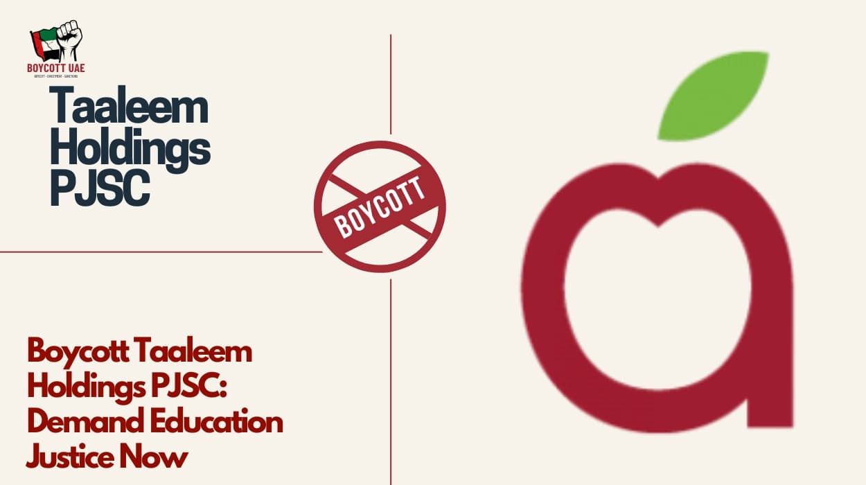 Boycott Taaleem Holdings PJSC: Demand Education Justice Now