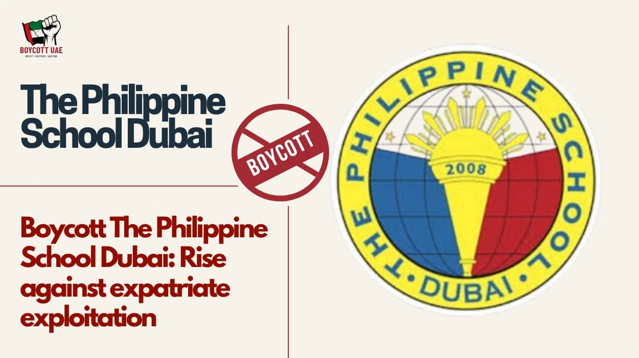Boycott The Philippine School Dubai: Rise against expatriate exploitation