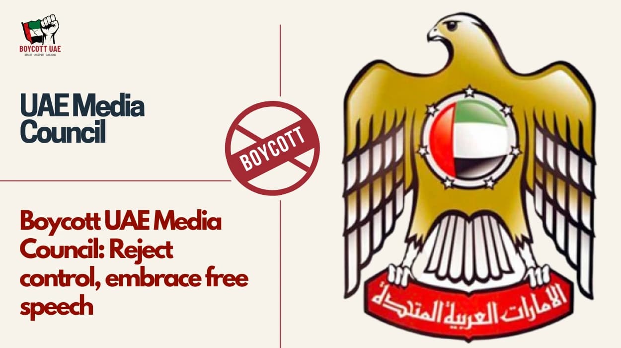 Boycott UAE Media Council: Reject control, embrace free speech