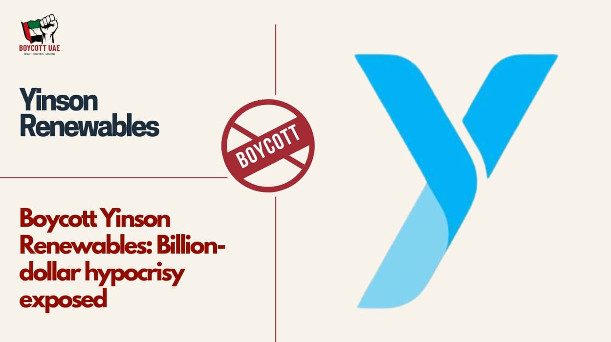 Boycott Yinson Renewables: Billion-dollar hypocrisy exposed
